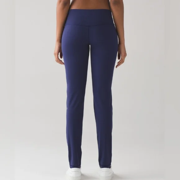 Lululemon Simply Bare Un-Tight Tight Hero Blue Pre-owned Size 6 - Picture 3 of 7